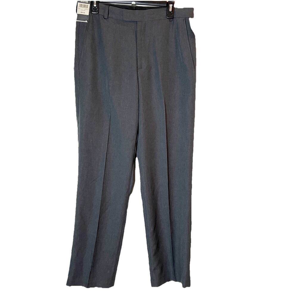 NWT Calvin Klein Men Gray Dress Pants Size 32X32